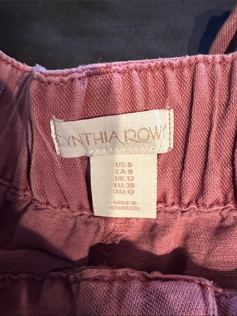 Cynthia Rowley Mauve Pink Pull-On - Picture 3 of 8
